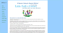 Desktop Screenshot of littlefolkscorner.com